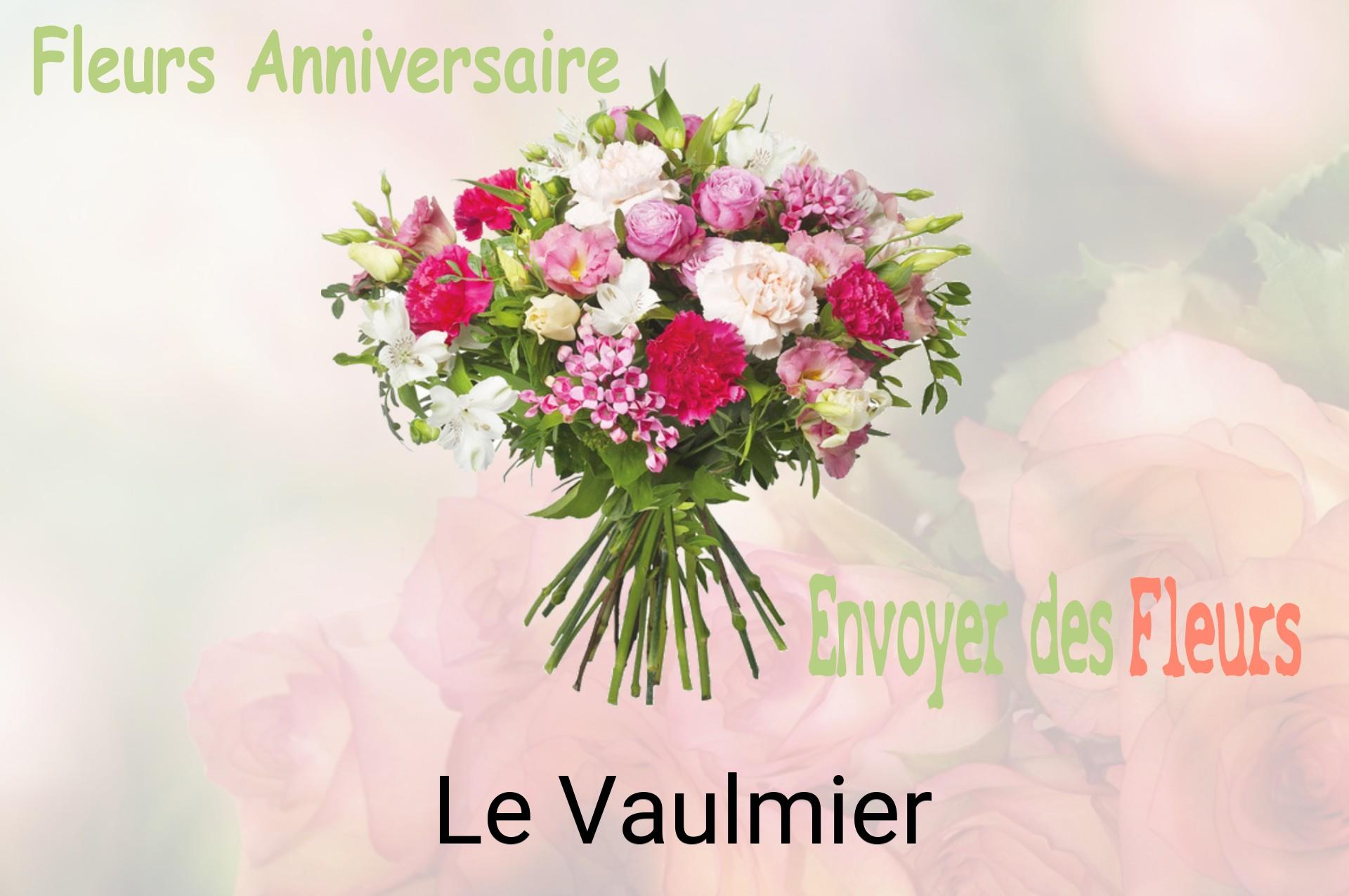 Bouquet de fleurs d’anniversaire livré à Le Vaulmier